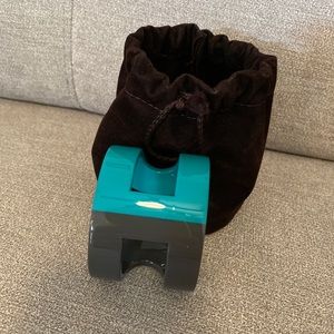 Authentic Hermes two tones Acrylic Bracelet M